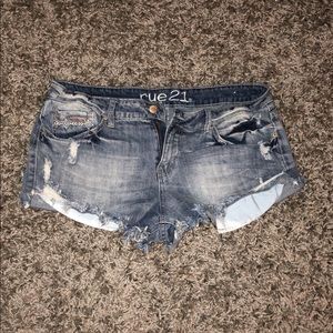 Rue 21 jean shorts.